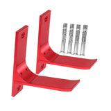 Maxbell RC Model Car Storage Rack for 1/18 1/16 1/10 1/8 1/5 Vehicles Aircraft Model Red