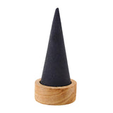 Cone Shaped Rings Holder Jewelry Holder for Retail Stores Countertop Selling dark gray