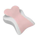 Maxbell Face Down Pillow Versatile Back Support for Watching Movies Reading Relaxing Pink