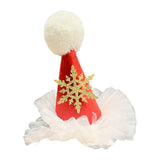 Maxbell Christmas Hair Clip for Women Unique Hair Pin for Party Fancy Dress Festival Snowflake