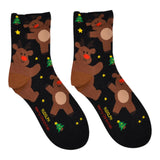 Maxbell Christmas Socks Lightweight Cotton Warm Socks for Birthday Festival Shopping