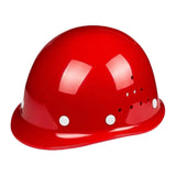 Maxbell Hard Hat Practical Comfortable to Wear Impact Resistant Easy to Use Headgear Red