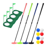 Maxbell Retractable Golf Putter Portable Two Ways Golf Putter for Home Office Garden without Golf Tee