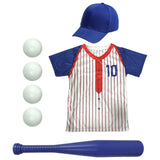 Maxbell Baseball Player Costume for Kids Role Play Dress up Halloween Party Costumes