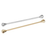 Maxbell 2pcs French Style Barbell Pin Necktie Clip Bar Wedding Party Suit Ornament