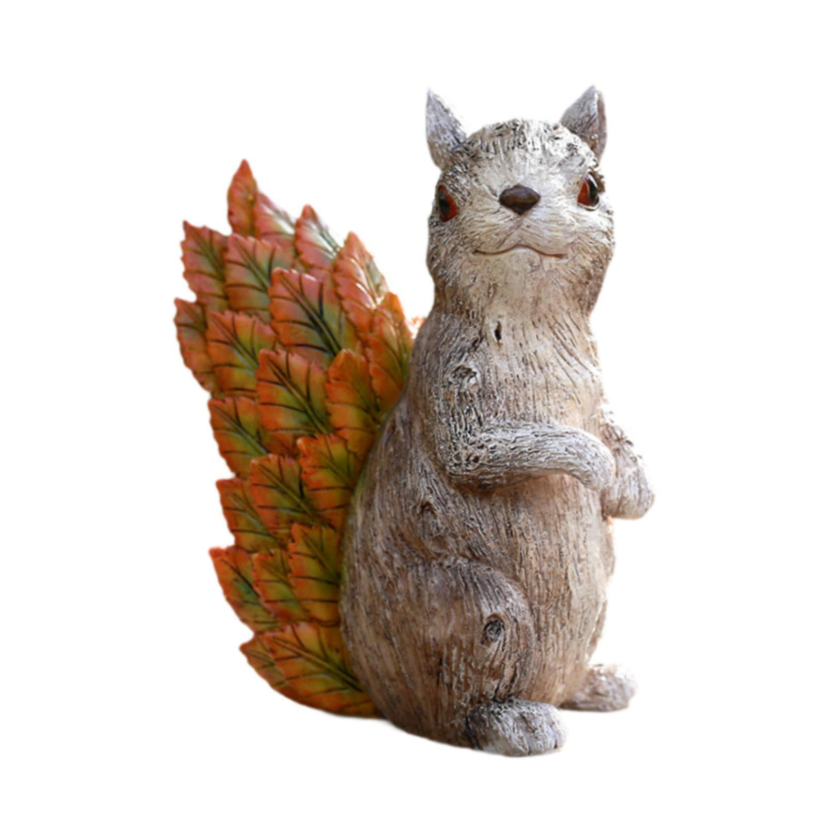 Maxbell Squirrel Garden Statue Weatherproof Squirrel Figurine for Park Patio Balcony