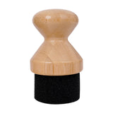 Maxbell Wood Cutting Board Oil Applicator Round Ergonomic Handle for Kitchen Gadgets