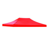 Maxbell Tent Top Cover Shelter Waterproof Canopy Cover Only for Summer Outdoor Beach 300x450cm red