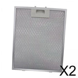Maxbell 2Pcs Range Hood Grease Filter Aluminum Mesh for Hotel Home Restaurant