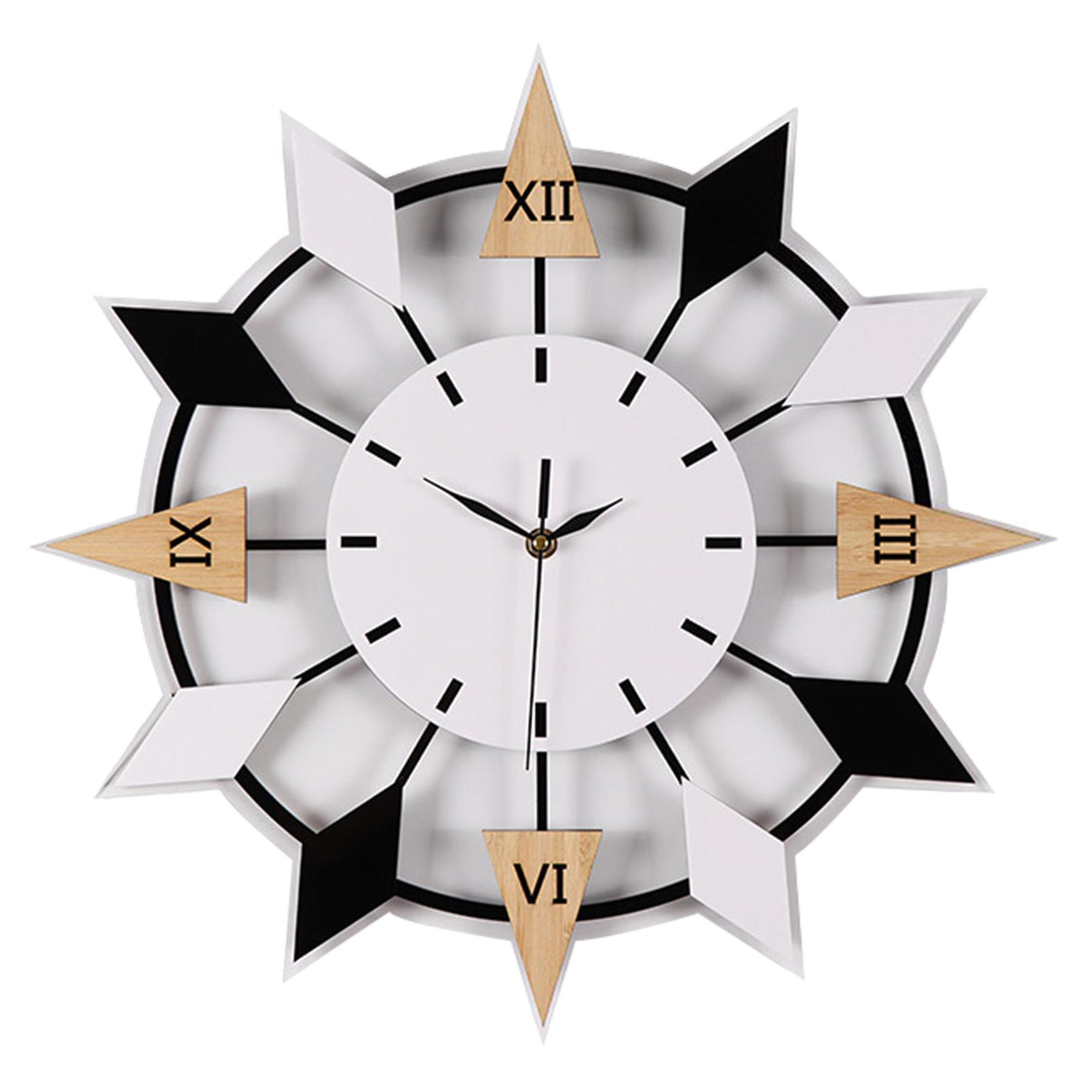 Maxbell Maxbell Modern Wall Clock Wall Watch Decorative Clock Silent for Living Room Kitchen 30CM