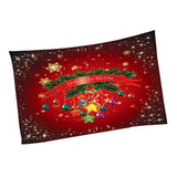 Maxbell Christmas 3D Effect Wall Hanging Tapestry Dormitory Bedspread Beach Towel B
