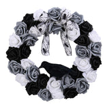 Maxbell Halloween Wreath Spooky Whimsical Halloween Decoration for Party Door Window