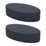 Maxbell 2x Wrist Elbow Rest Pad for Desk Compact Versatile Memory Foam Wrist Support Dark Gray