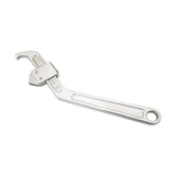 Maxbell Side Hole Hook Nut Wrench Repair Tool for Machine Tools Mechanical Equipment Square Head 3.5cm to 10.5cm