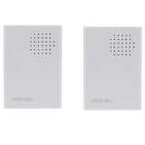 Maxbell 2Pieces Wired Alarm Doorbell Door Access Security Ding-Dong Home Apartment
