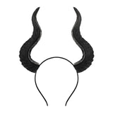 Maxbell Hair Hoop Cosplay Costume Evil Headpiece Kids Halloween Devil Horns Headband