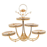 Maxbell Fruit Bowls 5 Tier Display Organizer Multifunctional Decoration Serving Tray