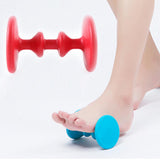 Maxbell Maxbell Portable Foot Massage Roller Plantar Heel Arch Relax Acupoint Massager Red