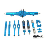 Maxbell 1/12 RC Car Metal Upgrade Kits Suit Rear Axle Fixtures for 12427 12429 Truck Blue