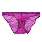 Maxbell Sexy Men's Thongs G-string Underwear Jockstrap Briefs Underpants Purple XL - Aladdin Shoppers
