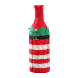Maxbell Christmas Wine Bottle Cover Jacket Cute Multifunctional Christmas Decoration Style A