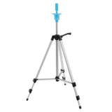 Maxbell Maxbell Heavy Duty Aluminum Cosmetology Hairdressing Mannequin Manikin Training Practice Head Holder Tripod Stand for Styrofoam Canvas Block Wig Head