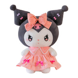 Maxbell Anime Plush Doll Cute Throw Pillow 30Cm Soft Toy for Festivals Holiday Girls Boys kuromi pink