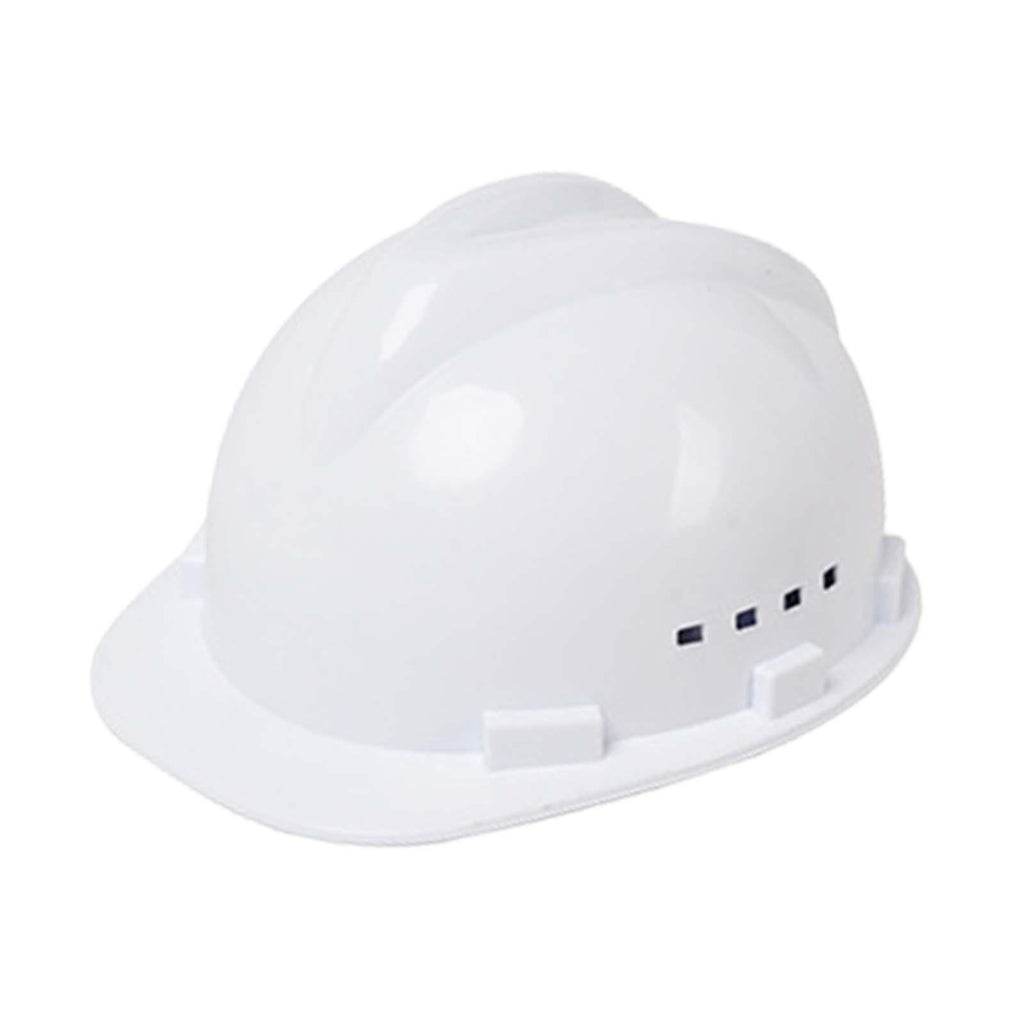Maxbell Hard Hat Breathable Sturdy Construction Helmet for Outdoor Engineering Labor White