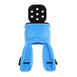 Maxbell Silicone Scuba Diving Moldable Bite Mouthpiece Regulator with Tie Wrap Blue - Aladdin Shoppers