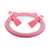 Maxbell Ice Cream Maker Rolled Ice Machine for Frozen Yogurt Sorbets Soft Serve pink