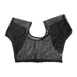 Maxbell Underarm Sweat Vest Elastic Breathable for Fitness Women Girl Ladies T Shirt L Black