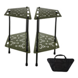 Maxbell Multifunctional Detachable Table Camping Table for Travel Hiking Backpacking Green