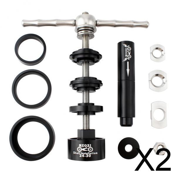 2xBicycle Bearing Press Tool Bottom Bracket Install Removal Kit Professional