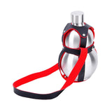 Maxbell Maxbell Stainless Steel Hip Flask Gourd Bottle Wine Pot Liquor Outdoor Gift 250ml