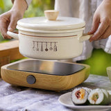 Maxbell Stovetop Enamel Stock Pot Cooking Stew Soup Cooking Pan Stockpot Hob - Aladdin Shoppers