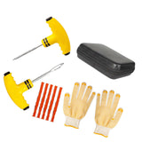 Maxbell Maxbell Generic Vehicle Car Tire Emergency Tool Portable for Tractor ATV Trucks 5 Piece