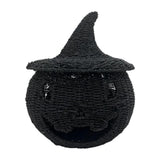 Maxbell Handwoven Pumpkin Candle Holder Living Room Party Home Desk Storage Ornament