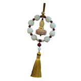 Maxbell Car Pendant Feng Shui Ornament Universal Resin Gift Tassel Dangling Ornament Style E