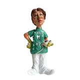 Maxbell Resin Figure Statue Person Sculpture Bedroom Cabinet People Worker Figurine