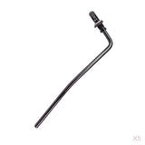Maxbell 5pcs Direct Insertion Electric Guitar Tremolo Arm Whammy Bar Black