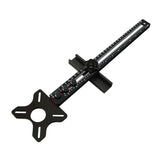 Maxbell Router Milling Groove Bracket Cabinet Hardware Jig for Carving Round Cutting without Base