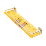 Maxbell Shower Shelf Toiletries Organization Punch Modern Bathroom Storage Rack yellow