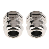 Maxbell 2 Pieces Metal Waterproof Connector Cable Gland Connector M22 x 1.5 - Aladdin Shoppers