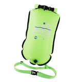 Maxbell Swim Buoy with Handle Waterproof Swim Bag for Fishing Kayaking Swim Training Green