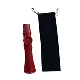 Maxbell Kazoo for Kids Adults with Storage Pouch Lightweight Kids Musical Instrument red
