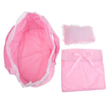 Maxbell Lovely Baby Doll Sleeping Bag Set for 26-28cm Dolls Accessories Pink&Blue