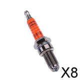 Maxbell 8xD8TJC 3-Electrode Spark Plug CG 125cc 150cc 200cc 250cc Moped Scooter ATV