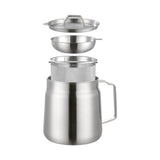 Maxbell Deep Frying with Strainer Basket Use House Oil Filter Strainer