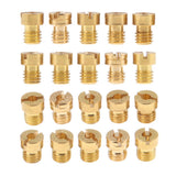 20x Carburetor Main Jet Kit 108 110 112 114 115 116 118 120 122 124 for PWK