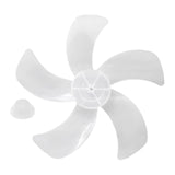 Maxbell Fan Blade Replacement Household Universal Professional Part Fitting 5 Leaves White